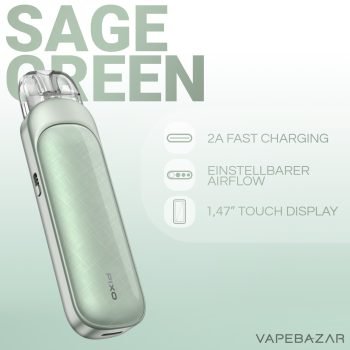 Aspire Pixo Pod Kit Sage Green