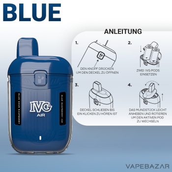 IVG Air 2 in 1 Pod Kit Blue 2