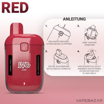 IVG Air 2 in 1 Pod Kit Red 2