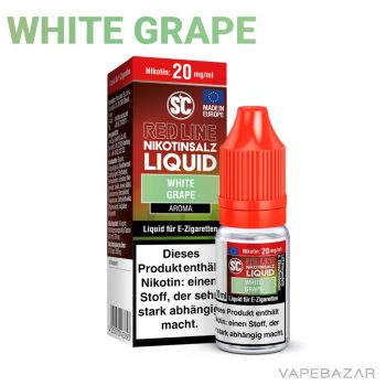 SC Red Line Nikotinsalz Liquid - White Grape