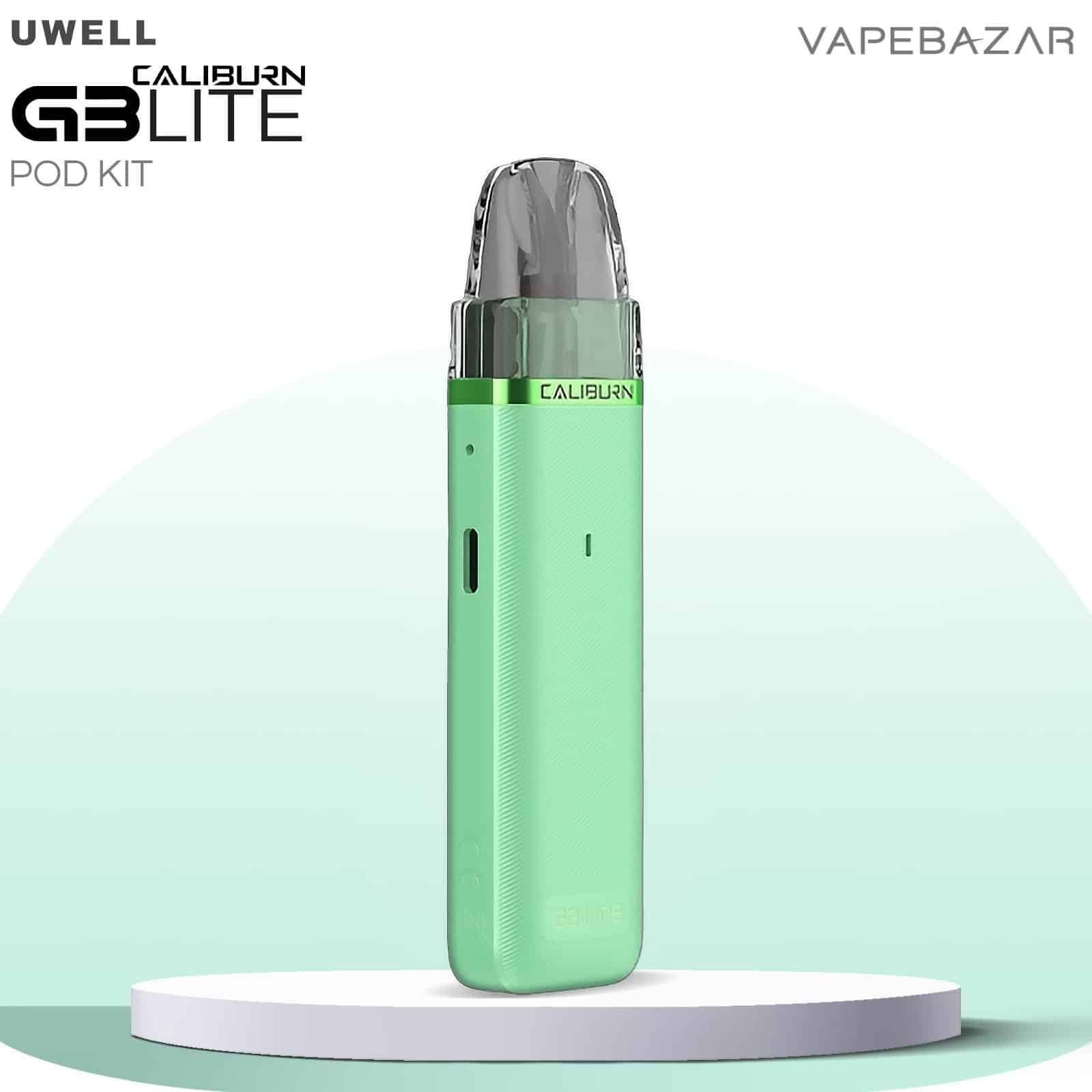 Uwell Caliburn G3 Lite Mint Green | Vapebazar Uwell Caliburn G3 Lite Mint Green