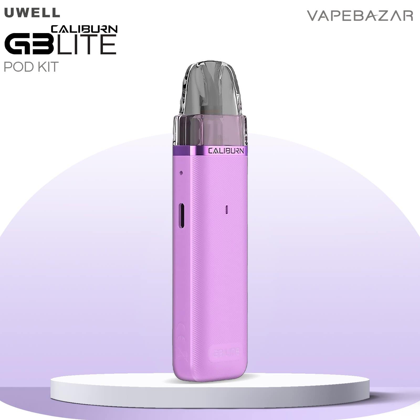 Uwell Caliburn G3 Lite Pale Purple | Vapebazar Uwell Caliburn G3 Lite Pale Purple