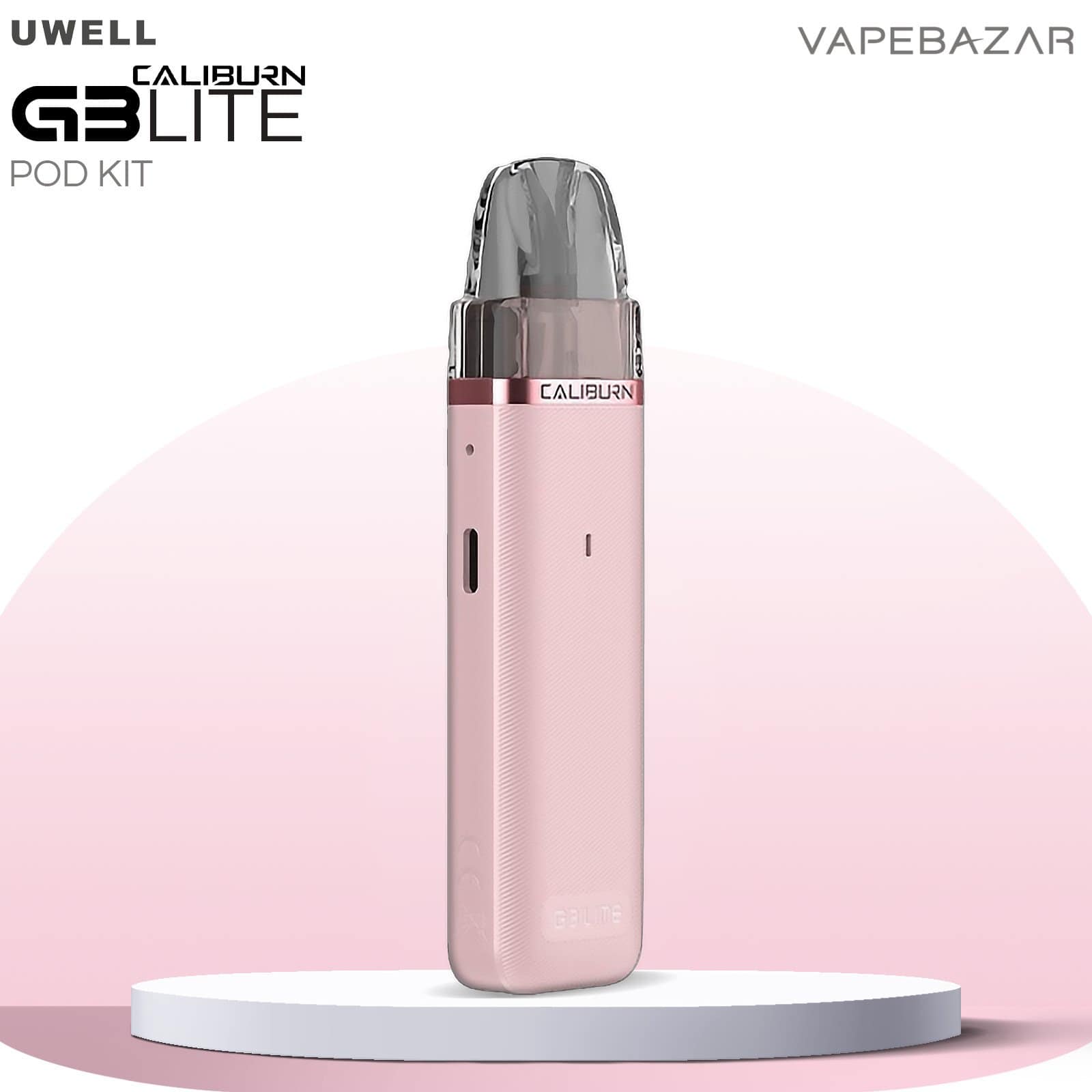 Uwell Caliburn G3 Lite Pastel Pink | Vapebazar Uwell Caliburn G3 Lite Pastel Pink