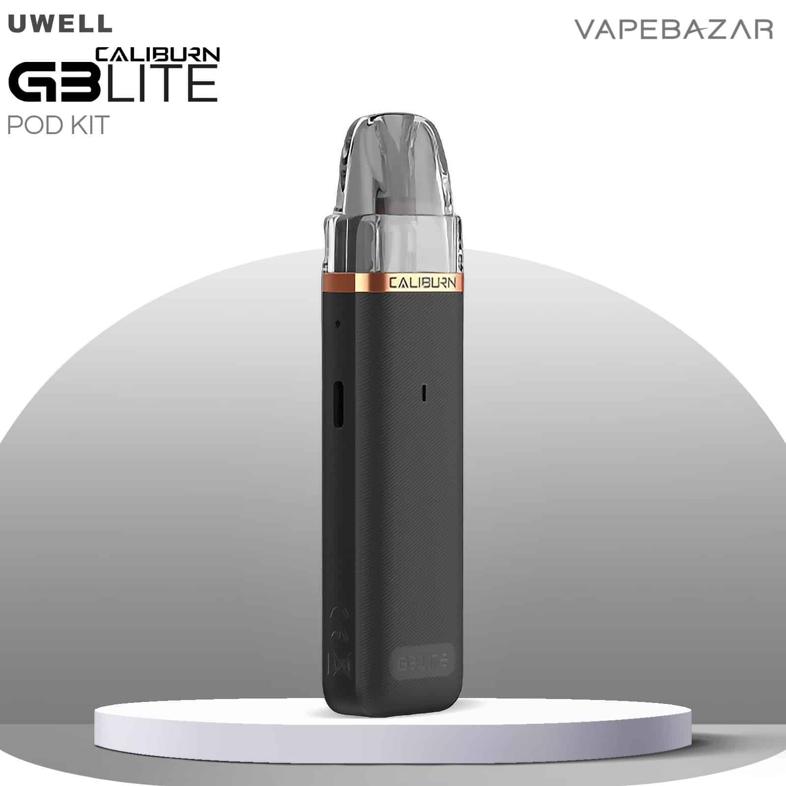 Uwell Caliburn G3 Lite Space Black | Vapebazar Uwell Caliburn G3 Lite Space Black