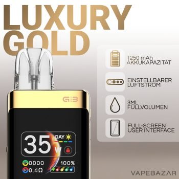 Uwell Caliburn G3 Pro Koko Luxury Gold