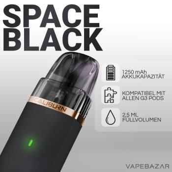 Uwell Caliburn G3 Lite Space Black