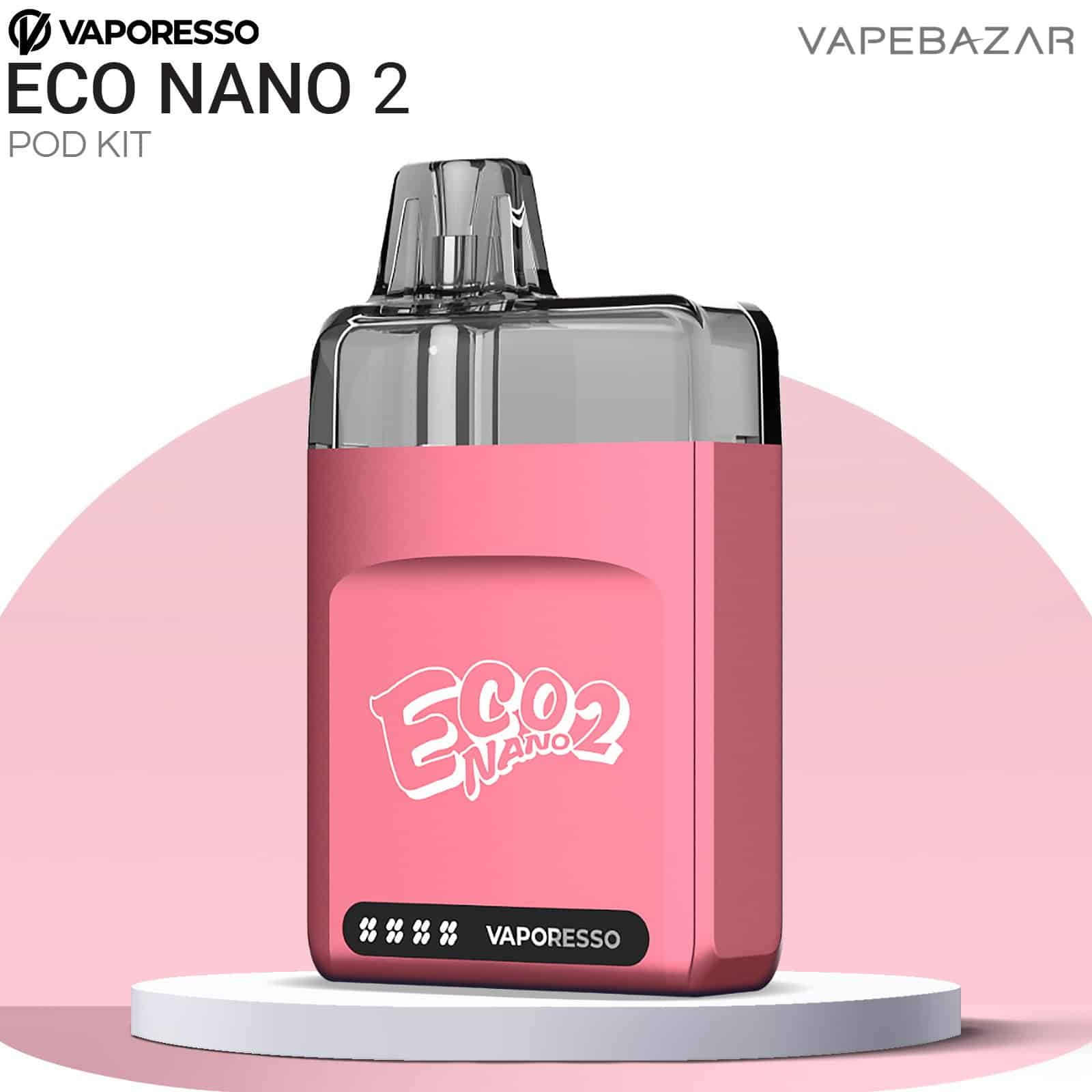Vaporesso Eco Nano 2 Blossom Pink | Vapebazar Vaporesso Eco Nano 2 Blossom Pink