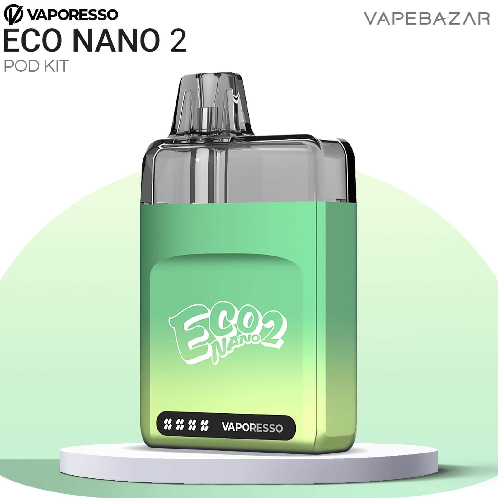 Vaporesso Eco Nano 2 Misty Green | Vapebazar Vaporesso Eco Nano 2 Misty Green