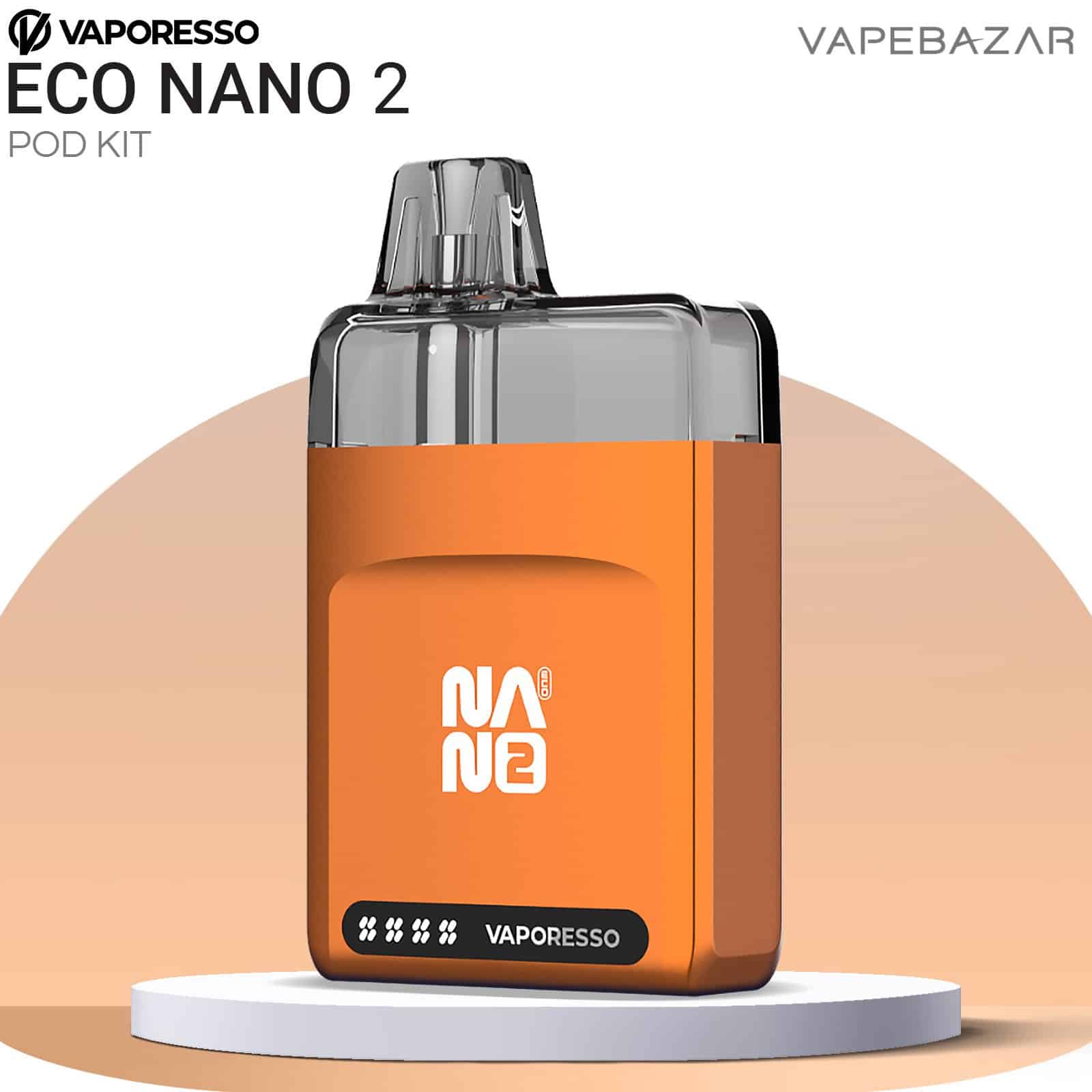 Vaporesso Eco Nano 2 Sunkissed Amber 1 | Vapebazar Vaporesso Eco Nano 2 Sunkissed Amber