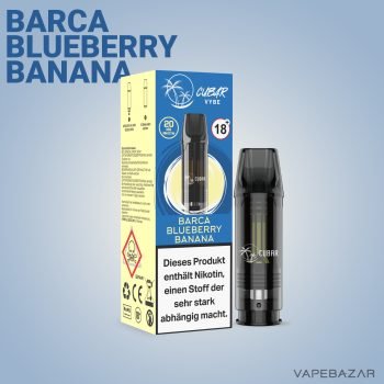 Cubar Vybe Barca Blueberry Banana