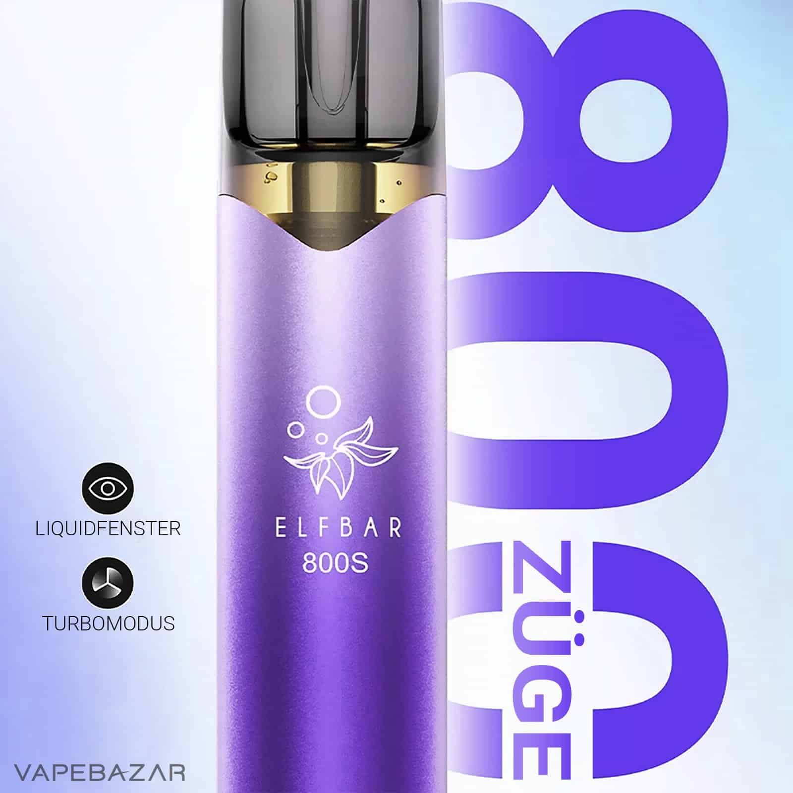 Elfbar 800s Grape 2 | Vapebazar Elfbar 800S Grape