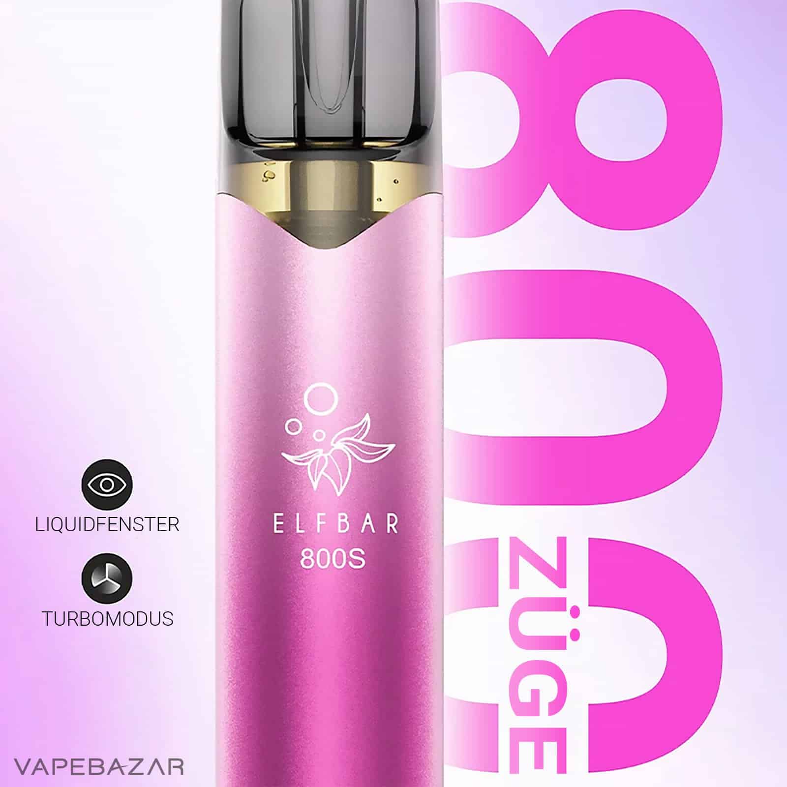 Elfbar 800s Pink Lemonade 2 | Vapebazar Elfbar 800S Pink Lemonade