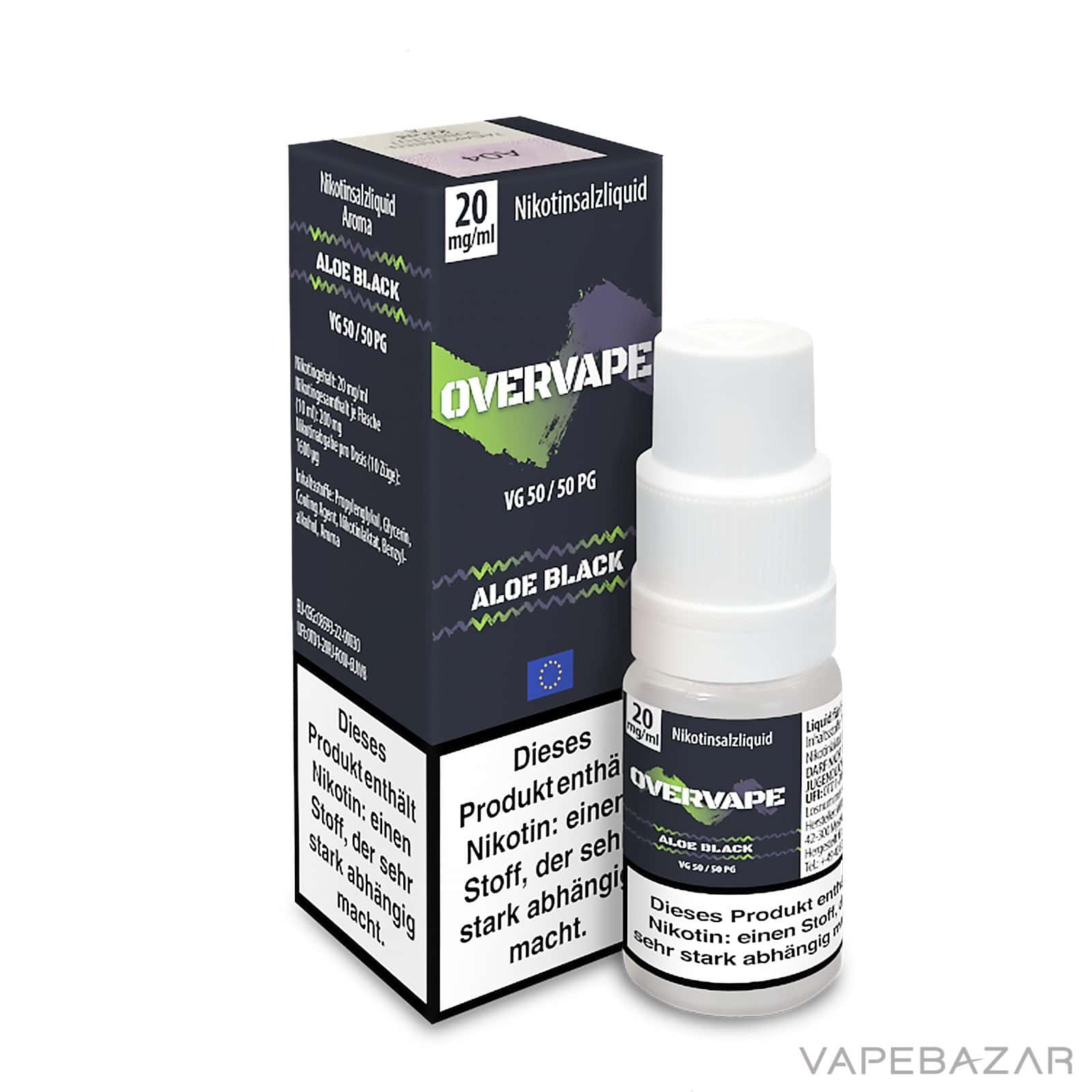 Overvape Nikotinsalzliquid Aloe Black 3 | Vapebazar Overvape Nikotinsalzliquid Aloe Black