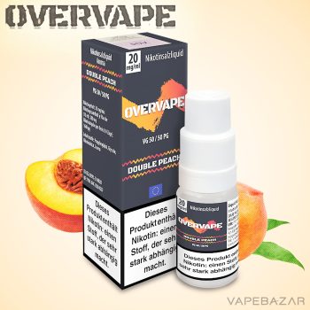 Overvape Nikotinsalzliquid Double Peach