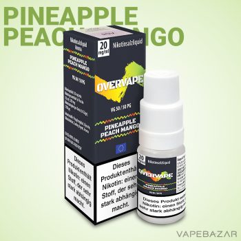 Overvape Nikotinsalzliquid Pineapple Peach Mango