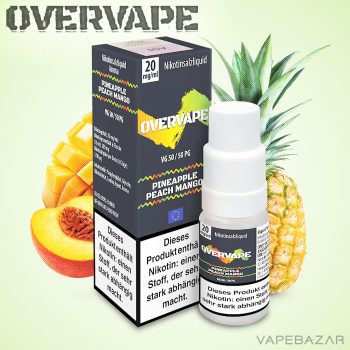 Overvape Nikotinsalzliquid Pineapple Peach Mango