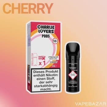 Charlie Lovers Pods Cherry 1er Vapebazar