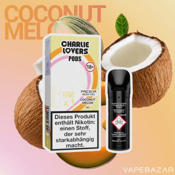 Charlie Lovers Pods Coconut Melon 1er Pack Vapeebazar