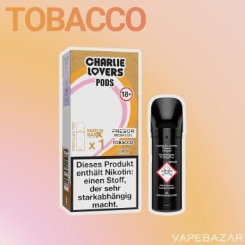 Charlie Lovers Pods Tobacco Vapebazar