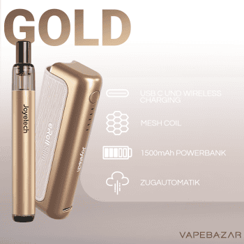 Joyetech eRoll Slim Full Kit Gold Vapebazar
