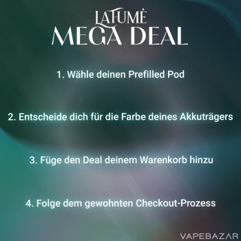 La Fume Aurora Mega Deal! Ein Pod + ein Gerät für nur 3,50€