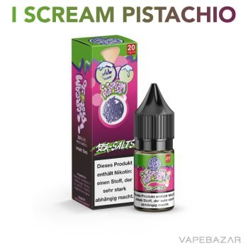 187 Salt Liquid - I Scream Pistachio - 20 mg/ml Nikotin