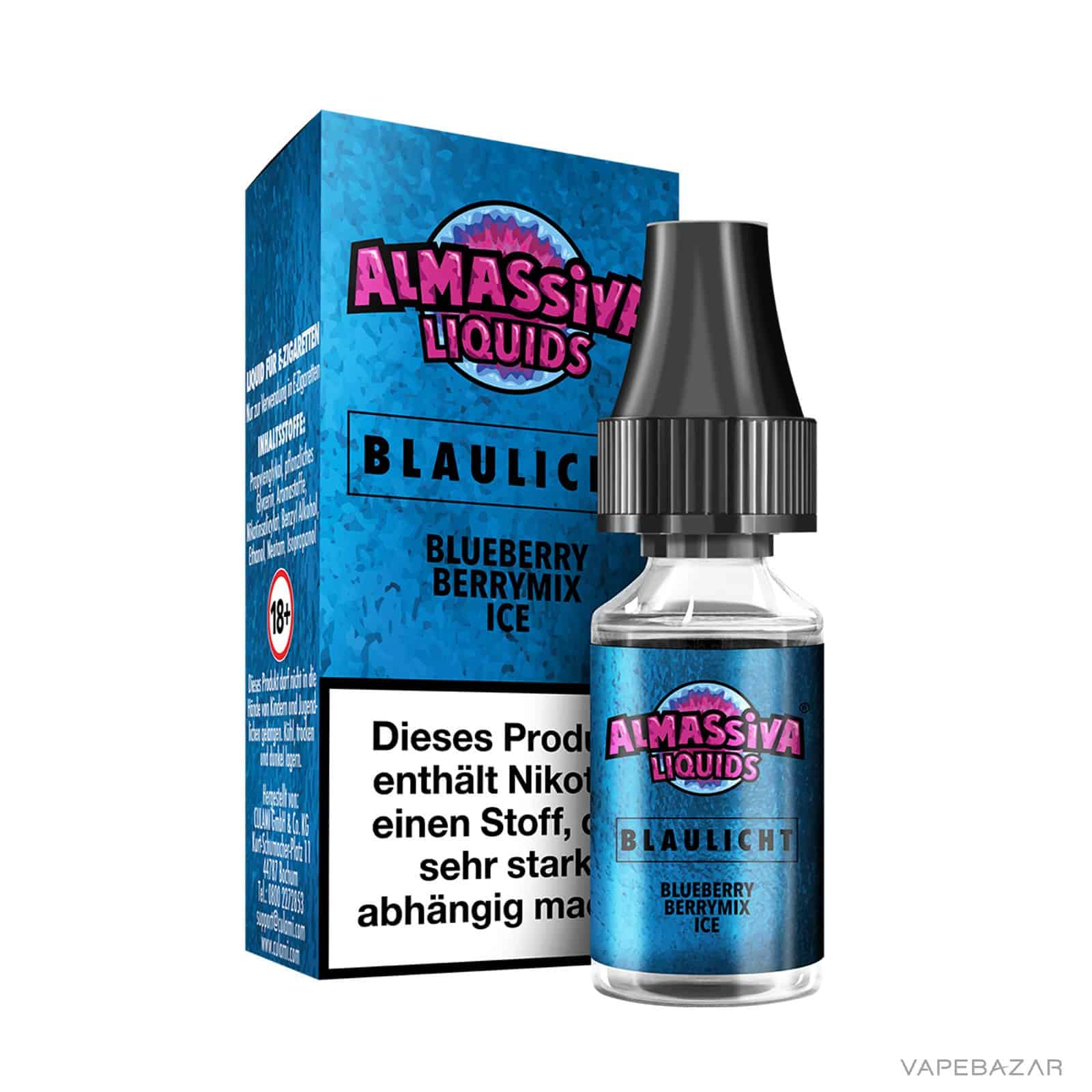 Al Massiva Liquids Blaulicht 3 | Vapebazar Al Massiva Liquids 5 Blaulicht