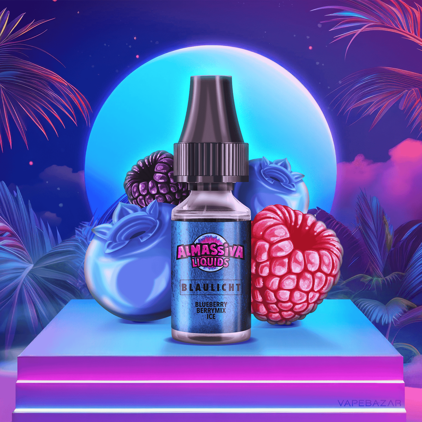 Al massiva Liquids 5 Blaulicht | Vapebazar Al Massiva Liquids 5 Blaulicht