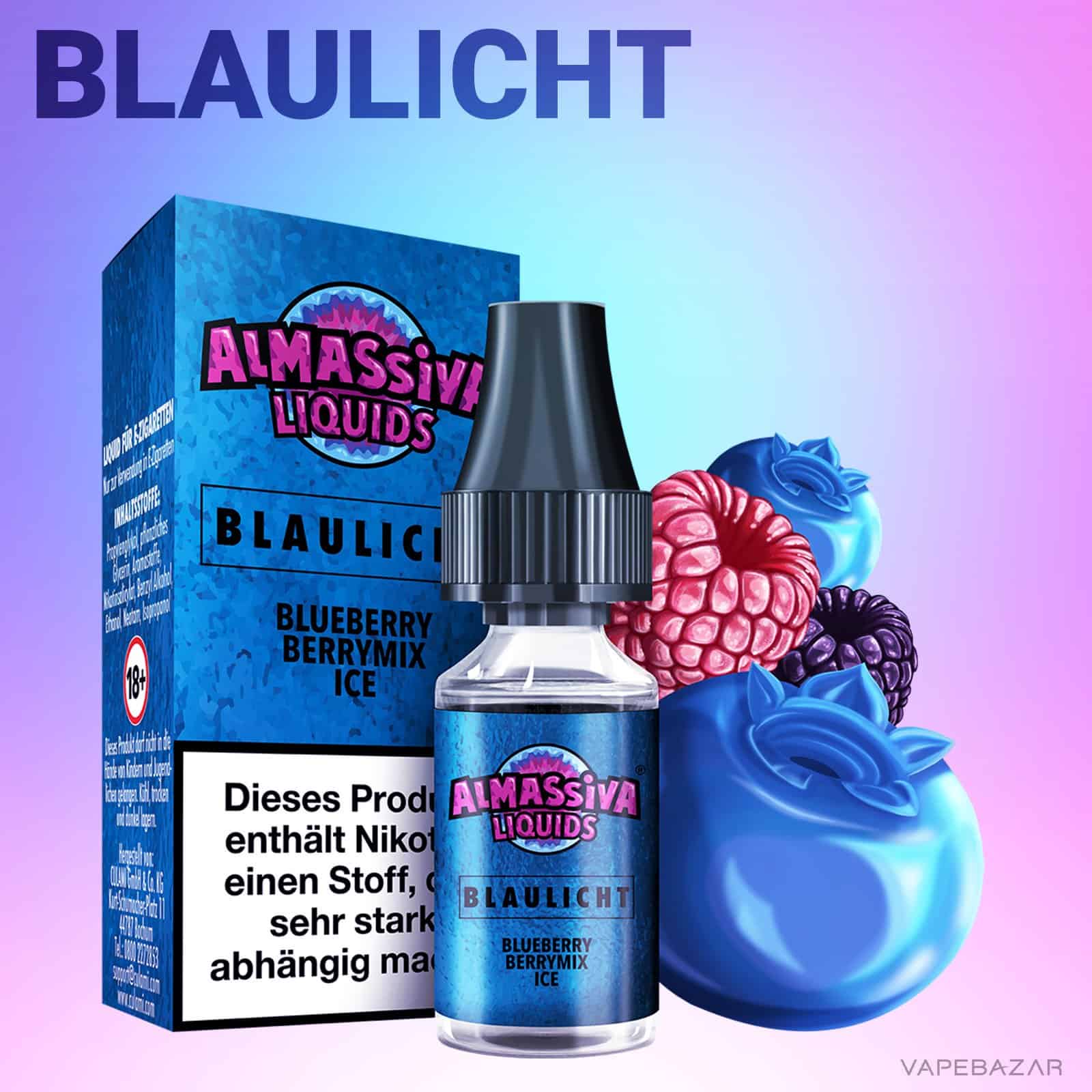 Al massiva Liquids Blaulicht 2 | Vapebazar Al Massiva Liquids 5 Blaulicht