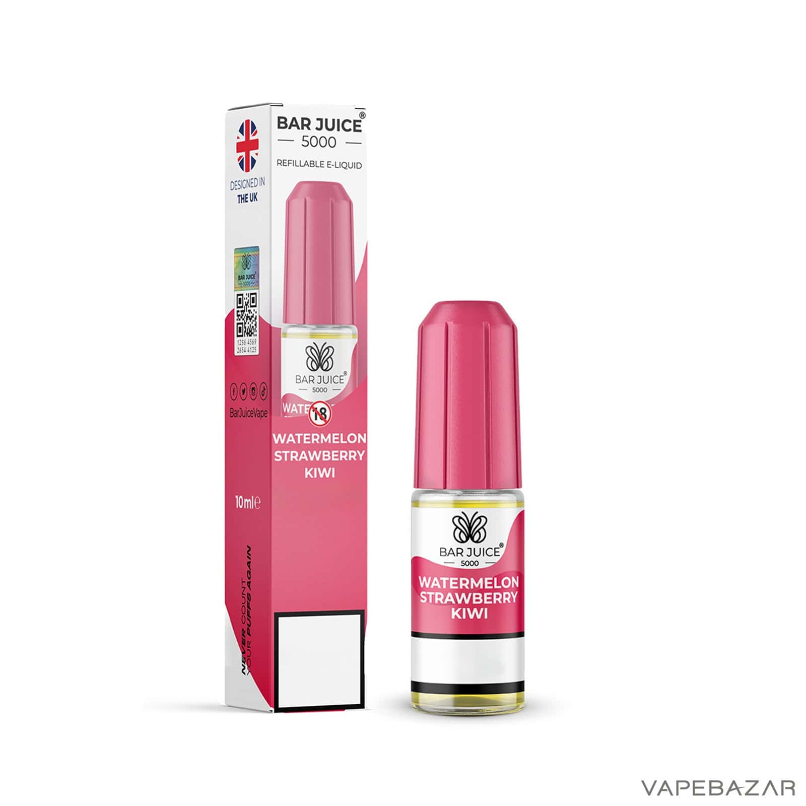 Bar Juice 5000 Watermelon Strawberry Kiwi 3 | Vapebazar Bar Juice 5000 Watermelon Strawberry Kiwi