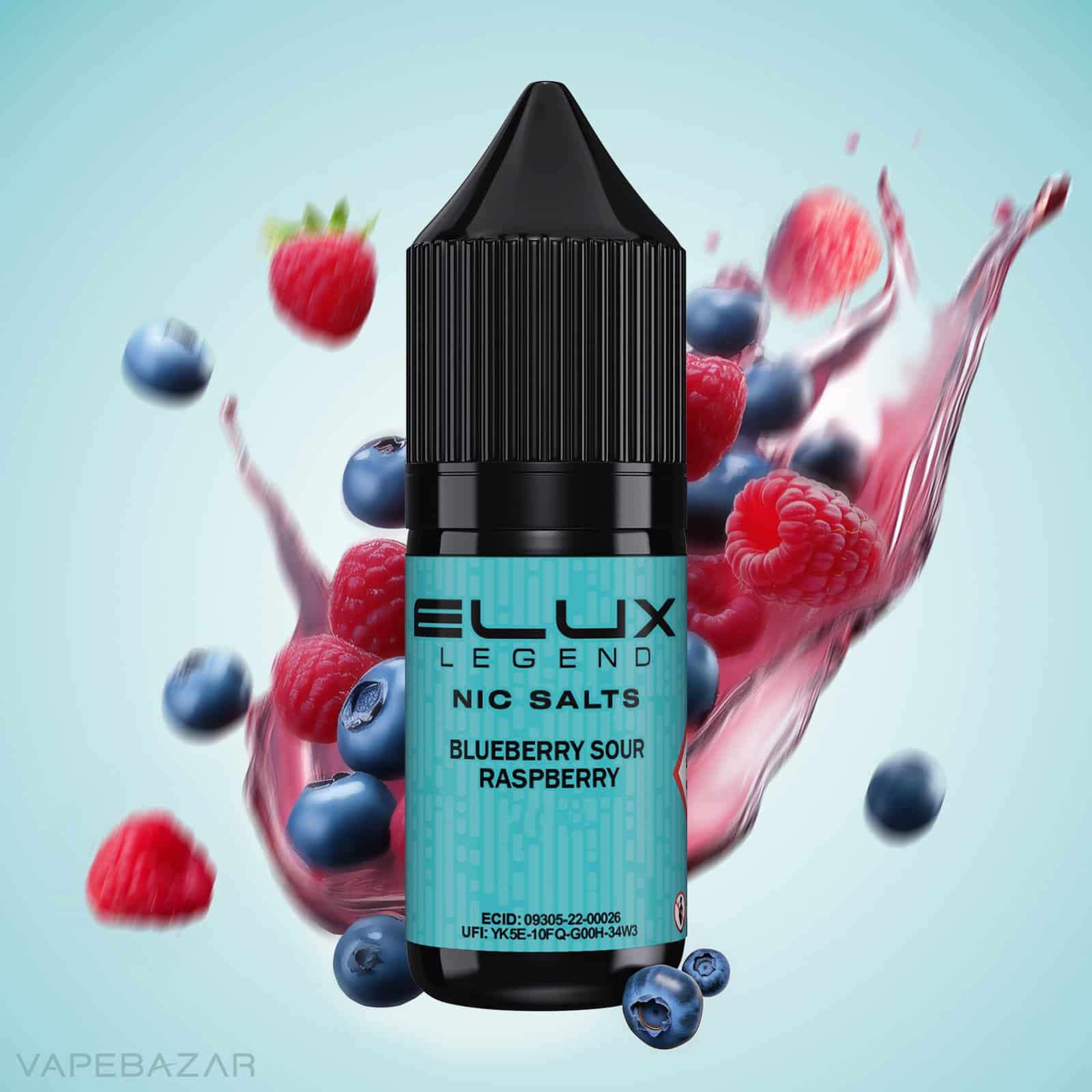 ELUX LEGEND NIC SALTS Blueberry Sour Raspberry | Vapebazar Elux Legend Nic Salts Blueberry Sour Raspberry