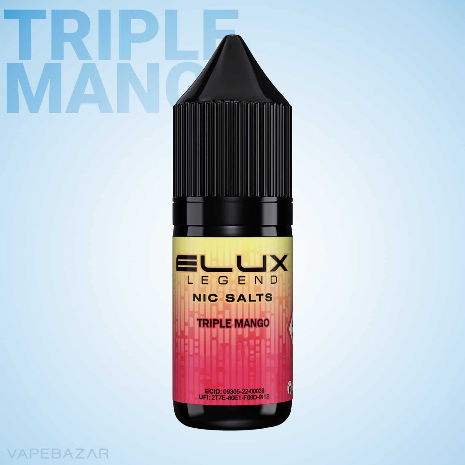 ELUX LEGEND NIC SALTS Triple Mango 2 | Vapebazar Elux Legend Nic Salts Triple Mango