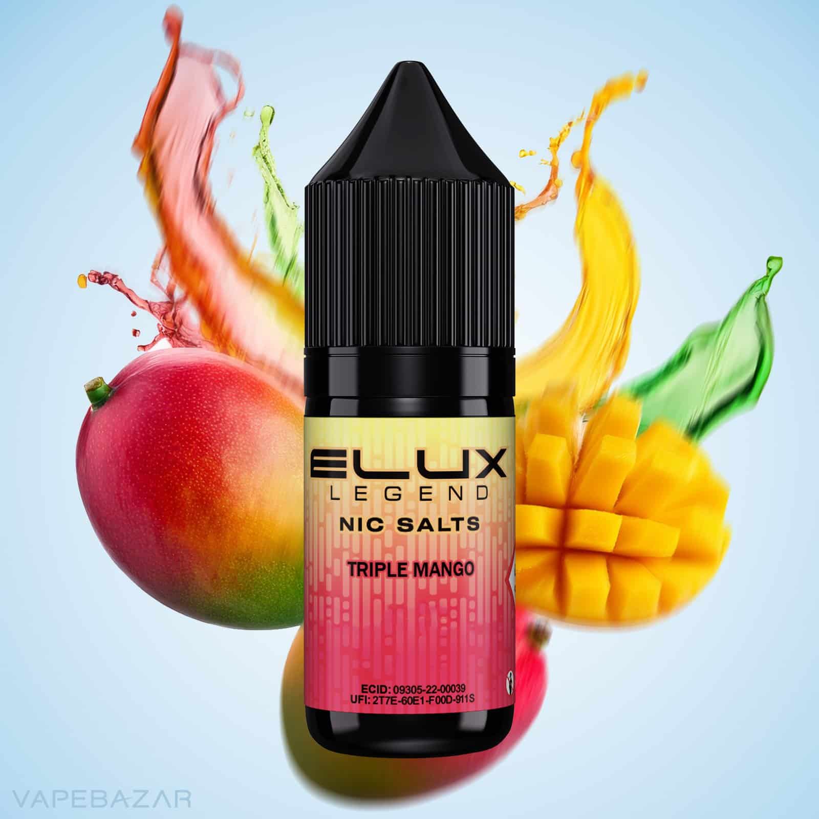 ELUX LEGEND NIC SALTS Triple Mango | Vapebazar Elux Legend Nic Salts Triple Mango