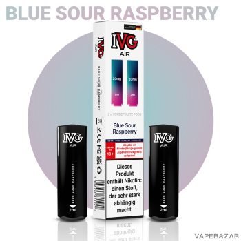 IVG Air Pods Blue Sour Raspberry