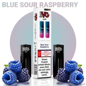 IVG Air Pods Blue Sour Raspberry