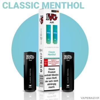 IVG Air Pods Classic Menthol 2
