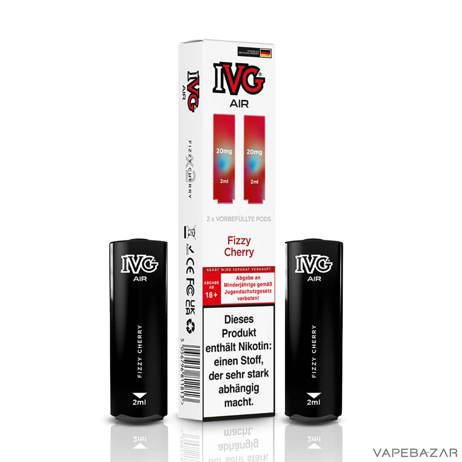 IVG Air Pods Fizzy Cherry 3 | Vapebazar Ivg Air Pods Fizzy Cherry