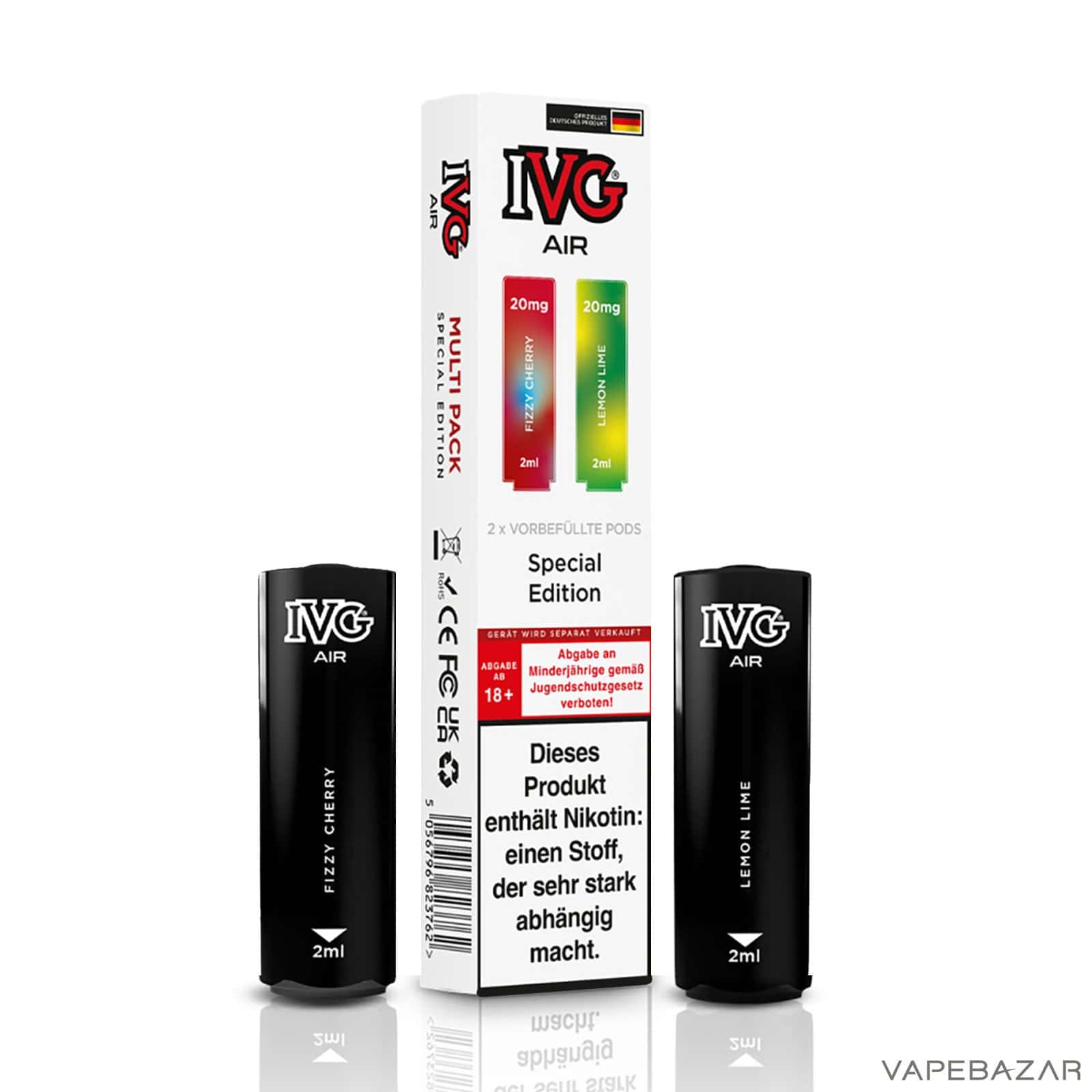 IVG Air Pods Special Edition Multiflavorpack 3 | Vapebazar Ivg Air Pods Special Edition Multiflavorpack