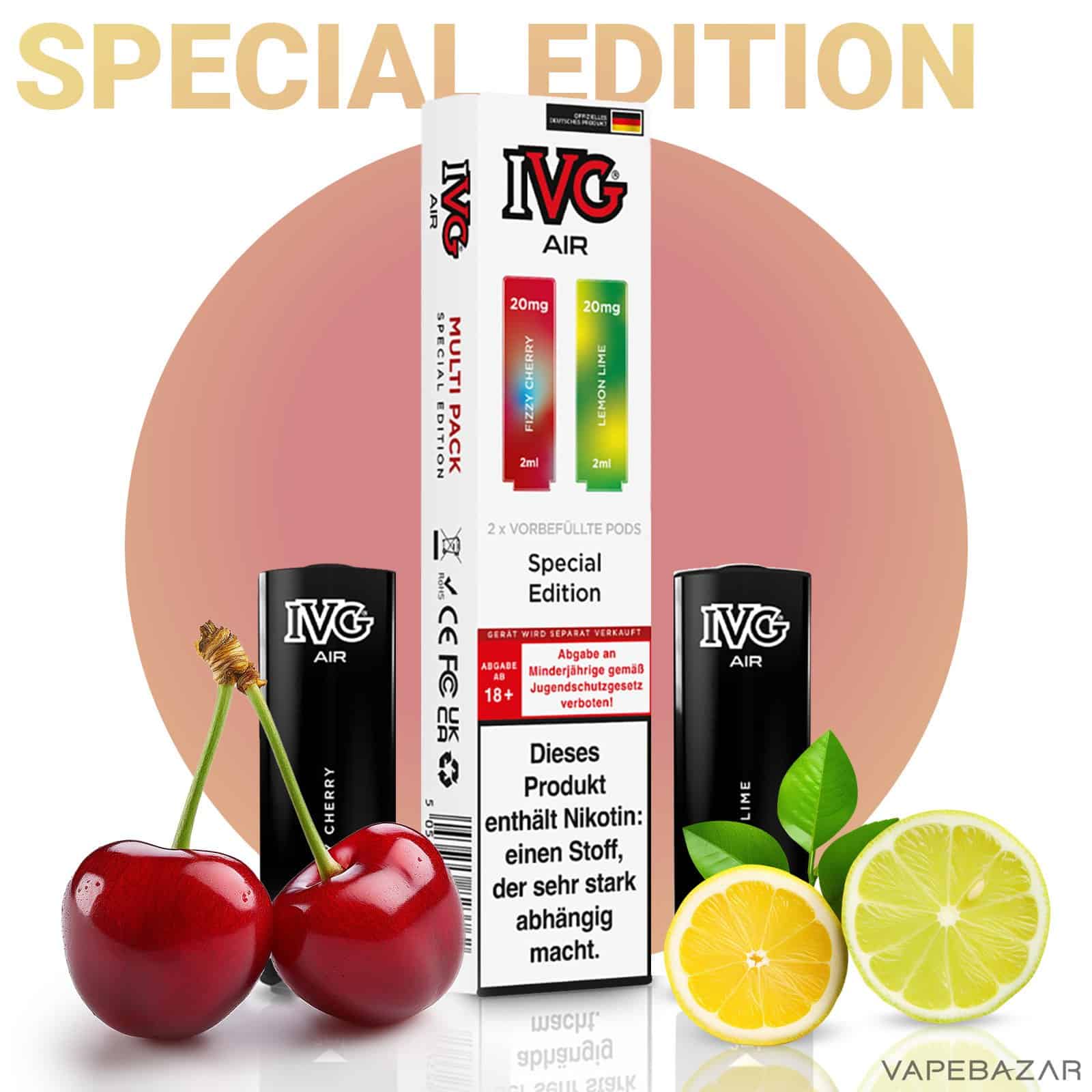 IVG Air Pods Special Edition Multiflavorpack | Vapebazar Ivg Air Pods Special Edition Multiflavorpack