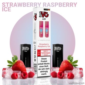 IVG Air Pods Strawberry Raspberry Ice