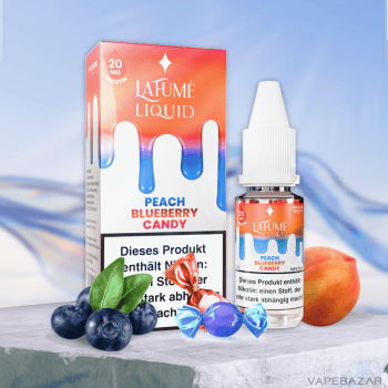 La Fume Liquids Peach Blueberry Candy