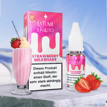 La Fume Liquids Strawberry Milkshake