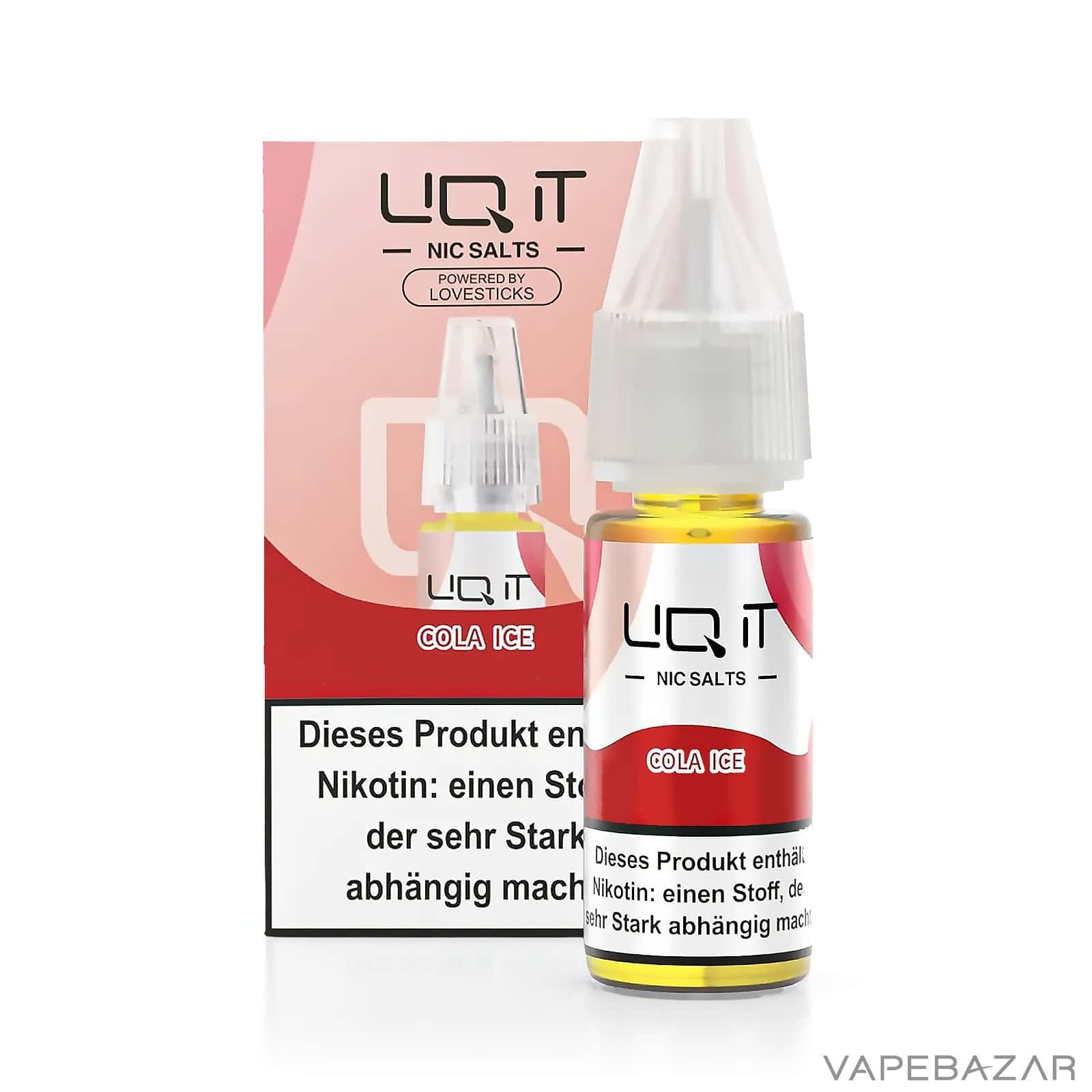 Liq it Liquid Cola Ice 3 | Vapebazar Lovesticks Liq It Liquid Cola Ice