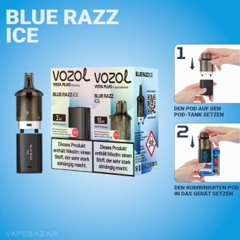 Vozol Vista Plug - Rainbow Candy Prefilled Pod
