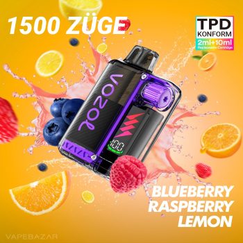 Vozol Vista Plug Starter Kit - Blueberry Raspberry Lemon