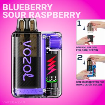 Vozol Vista Plug - Blueberry Ice Starter Kit
