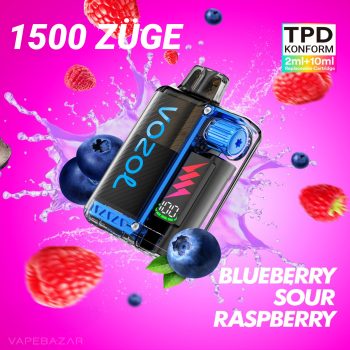 Vozol Vista Plug Starter Kit - Blueberry Sour Raspberry