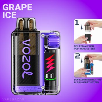 Vozol Vista Plug - Blueberry Ice Starter Kit