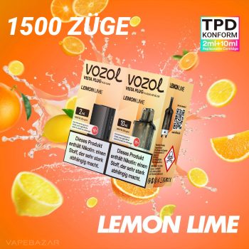 Vozol Vista Plug Starter Kit - Lemon Lime