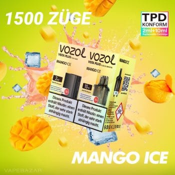 Vozol Vista Plug Starter Kit - Mango Ice